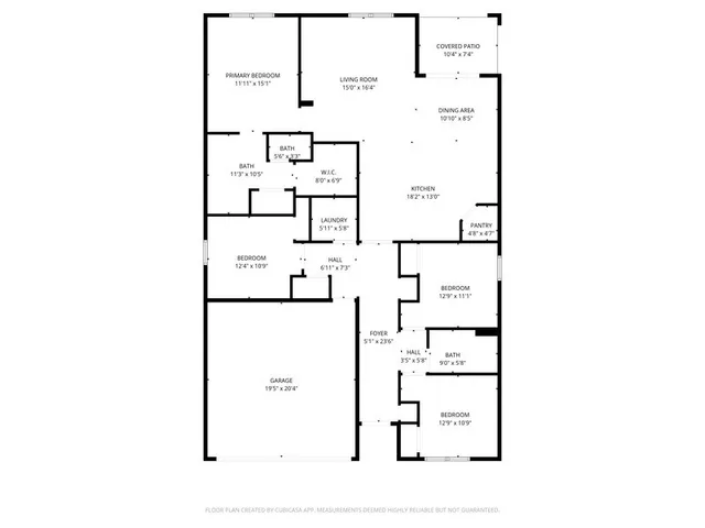 a picture of a bench in front of door