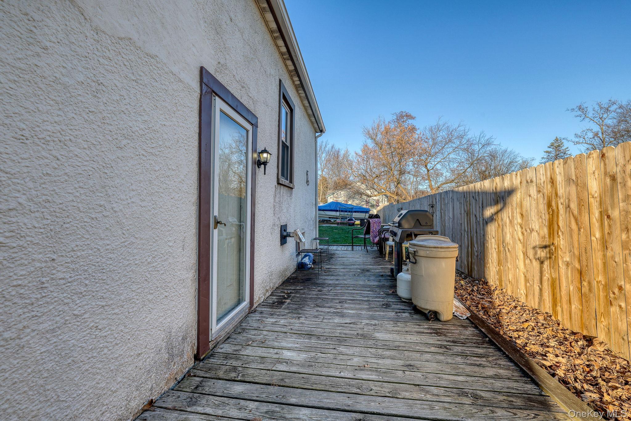 6 Willow Street Newburgh, NY 12550 - Photo 16 of 24 a view of a back yard of the house