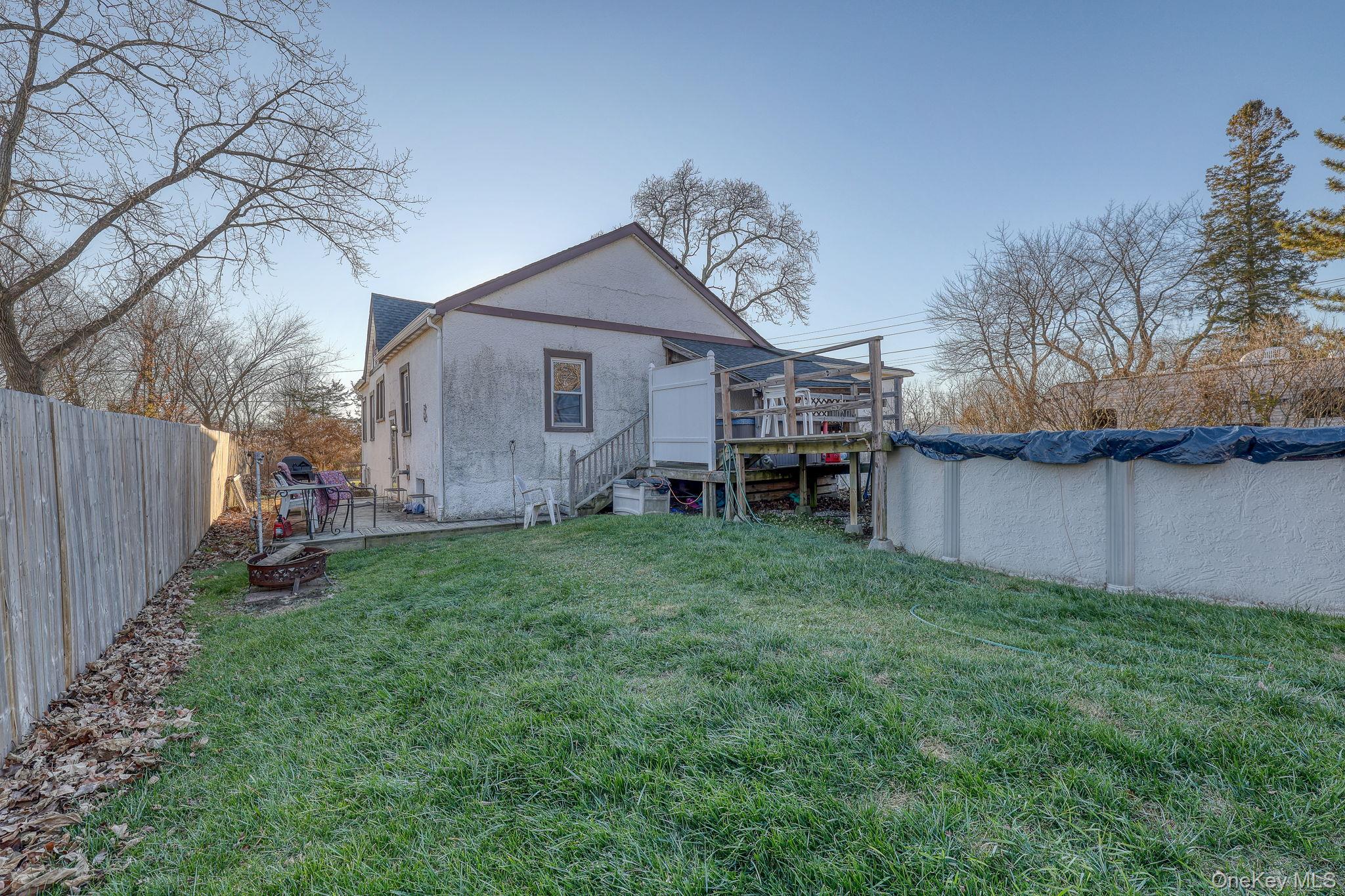 6 Willow Street Newburgh, NY 12550 - Photo 17 of 24 a view of a back yard of the house