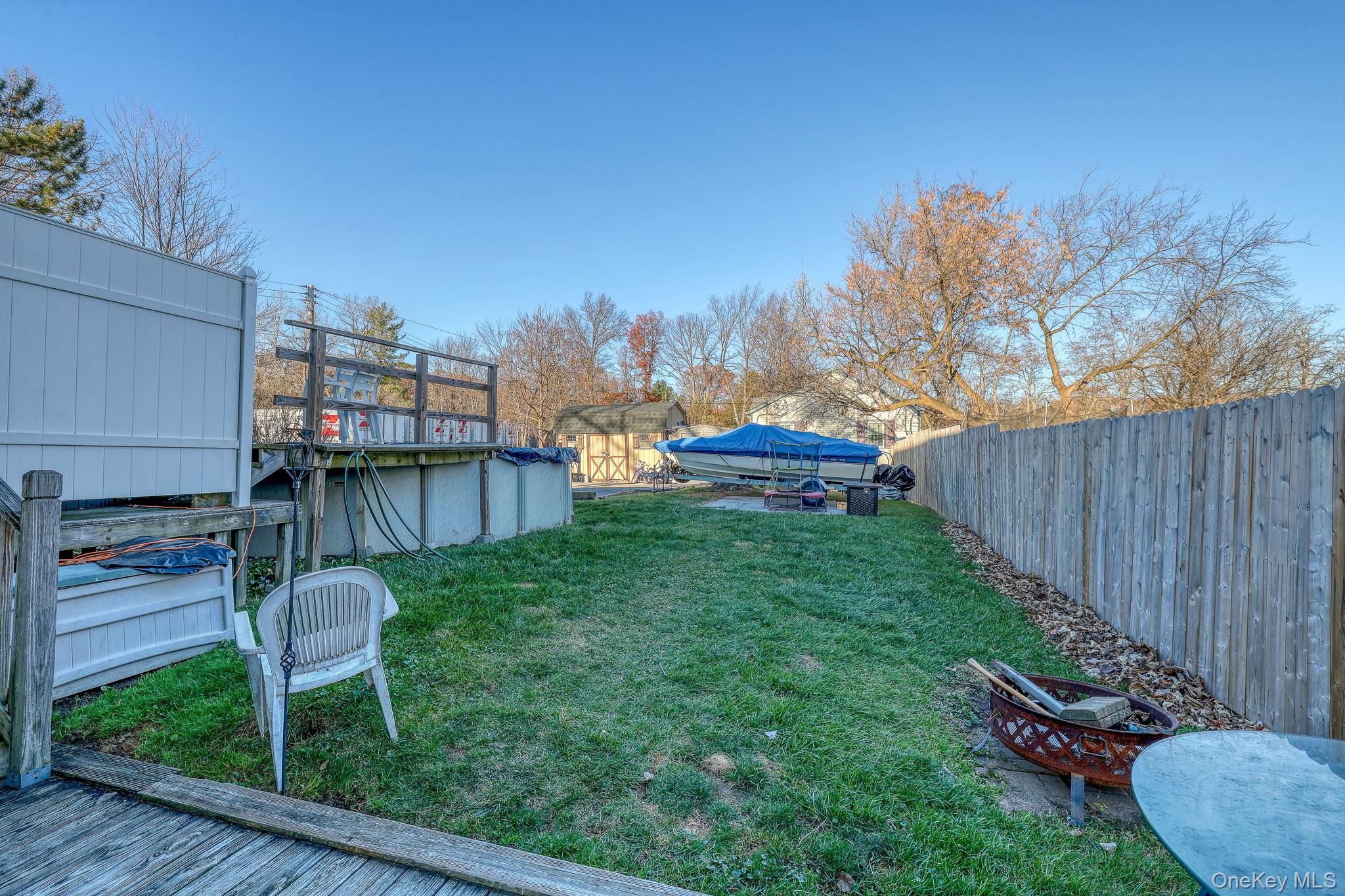 6 Willow Street Newburgh, NY 12550 - Photo 18 of 24 a garden view with a seating space