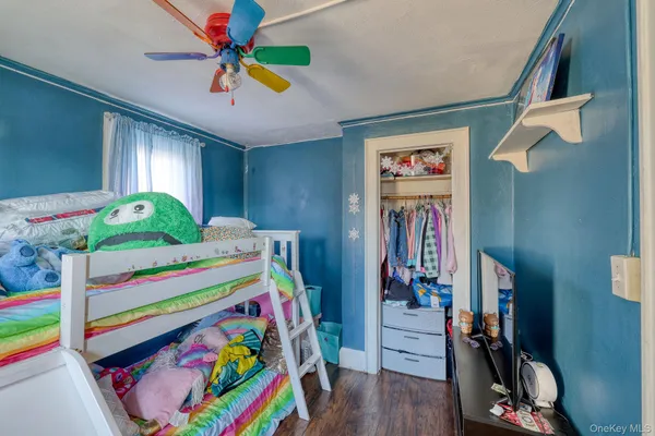 a room with furniture and book equipment