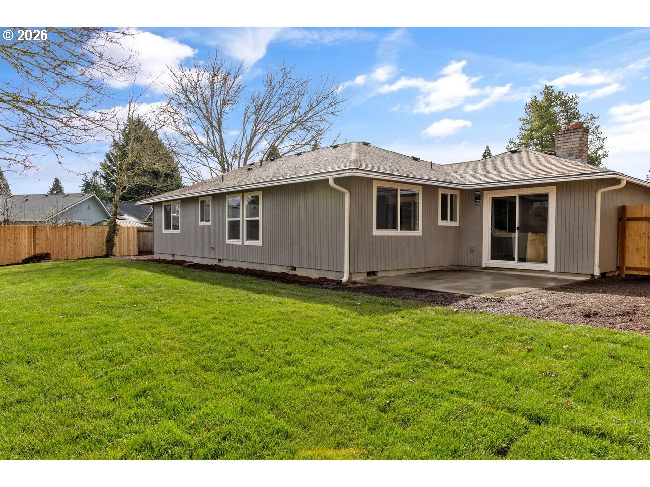 2868 Southwest 196th Avenue Beaverton, OR 97003 - Photo 6 of 34 a view of a yard with a house