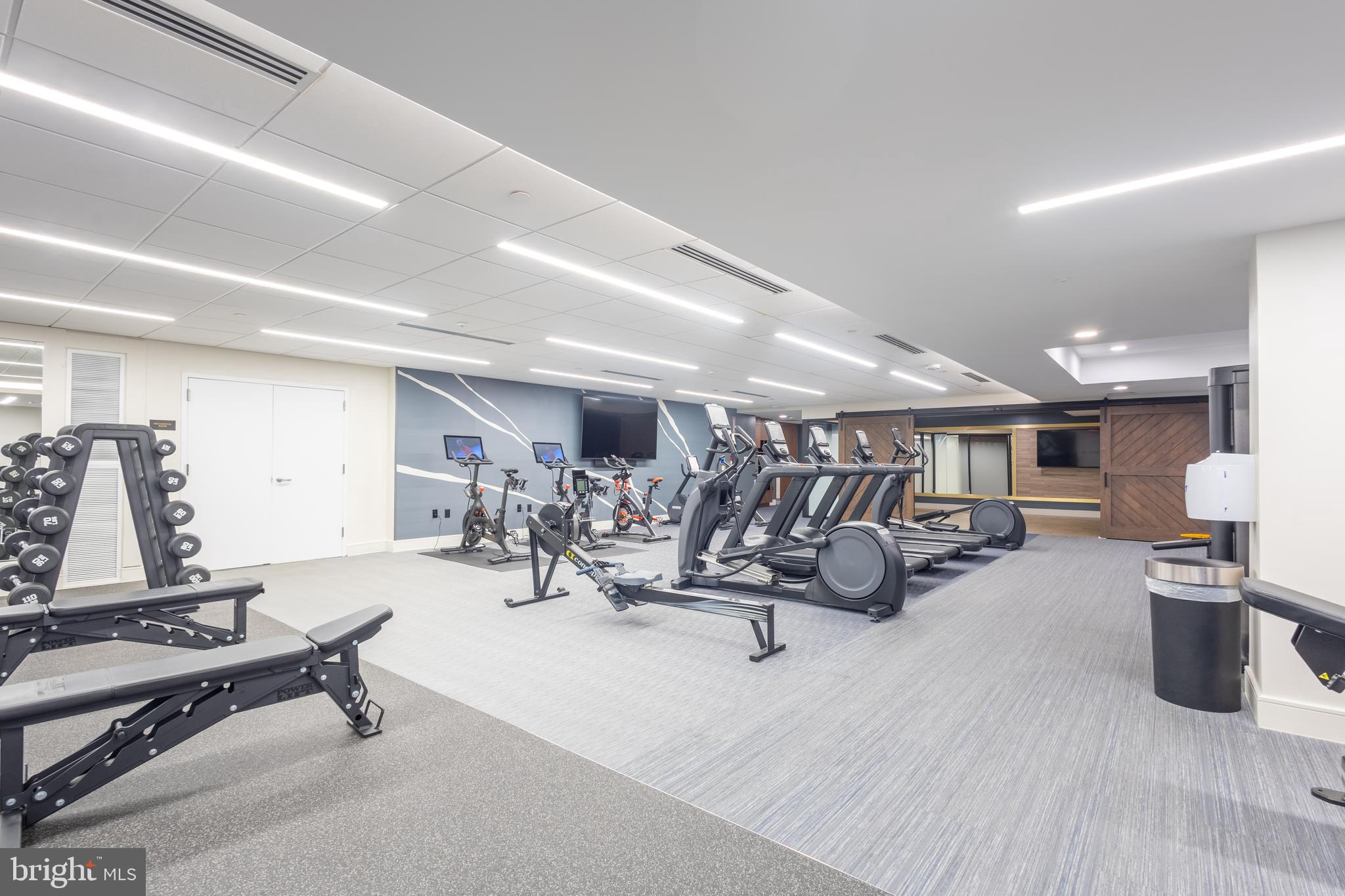 616 E Street Northwest, Unit 419 Washington, DC 20004 - Photo 24 of 30 a view of a room with gym equipment