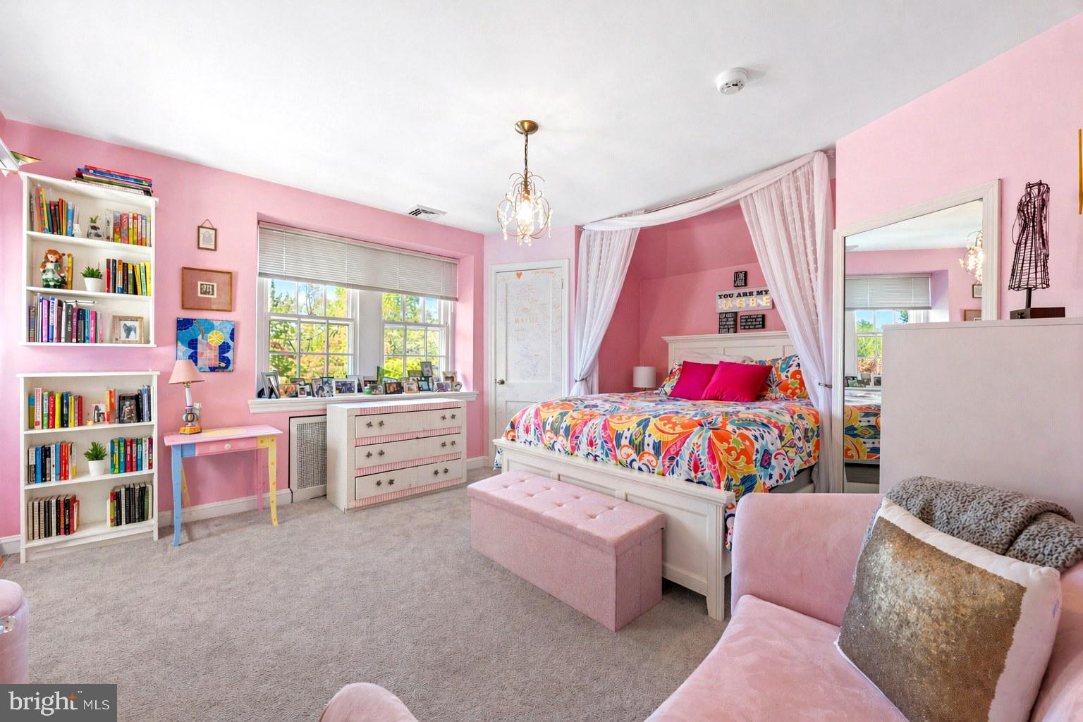 19 Derwen Road Bala Cynwyd, PA 19004 - Photo 38 of 44 Bedroom #4 with juliet balcony