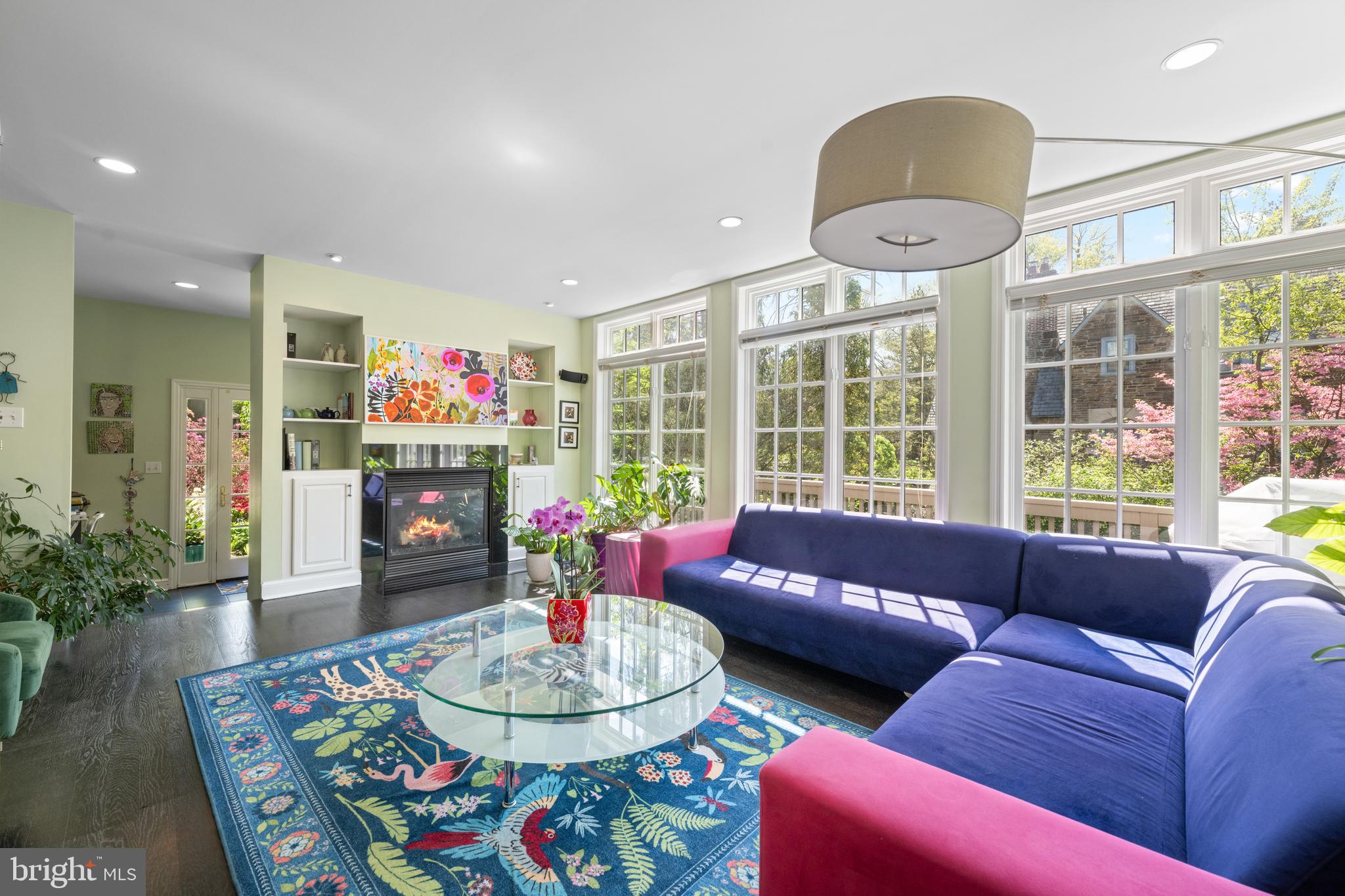 19 Derwen Road Bala Cynwyd, PA 19004 - Photo 9 of 44 Family Room w/ gas fireplace