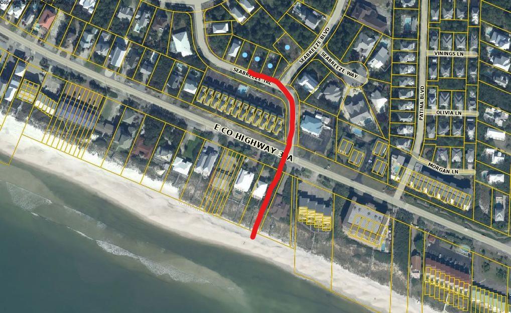 86 Seabreeze Trail Inlet Beach, FL 32461 - Photo 15 of 16 InkedMap_LI