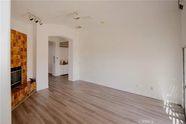 wooden floor in an empty room