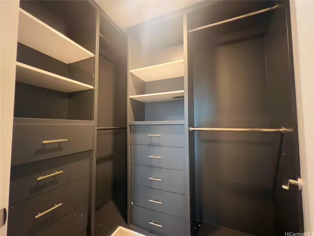 a view of walk in closet