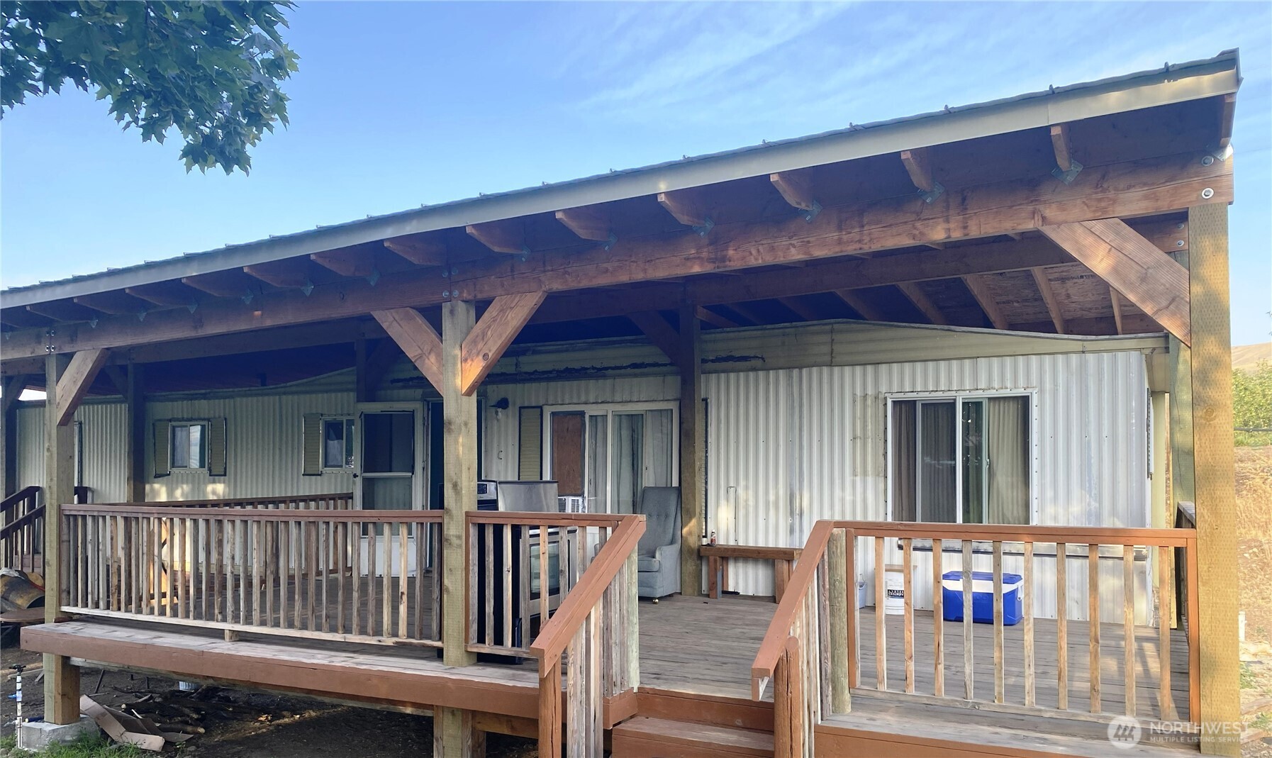 543 Jack Wells Road Bridgeport, WA 98813 - Photo 23 of 24 a view of house with deck and outdoor seating