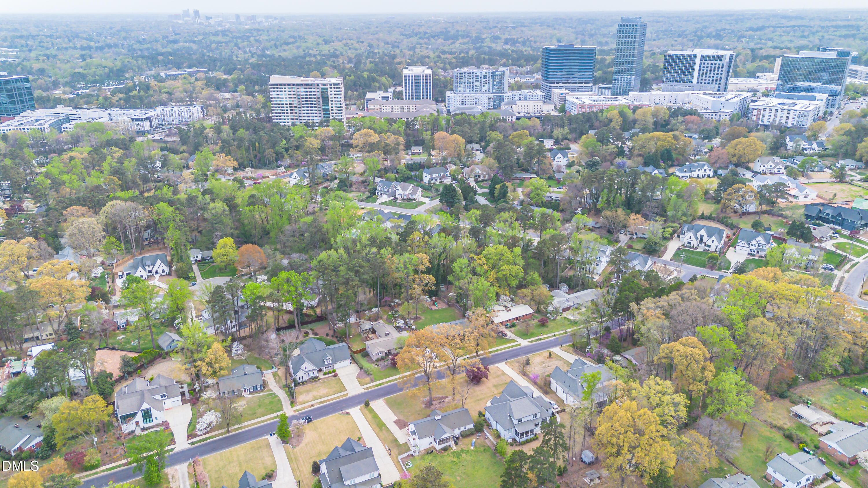 408 Ortega Road Raleigh, NC 27609 - Photo 25 of 25 a view of a city