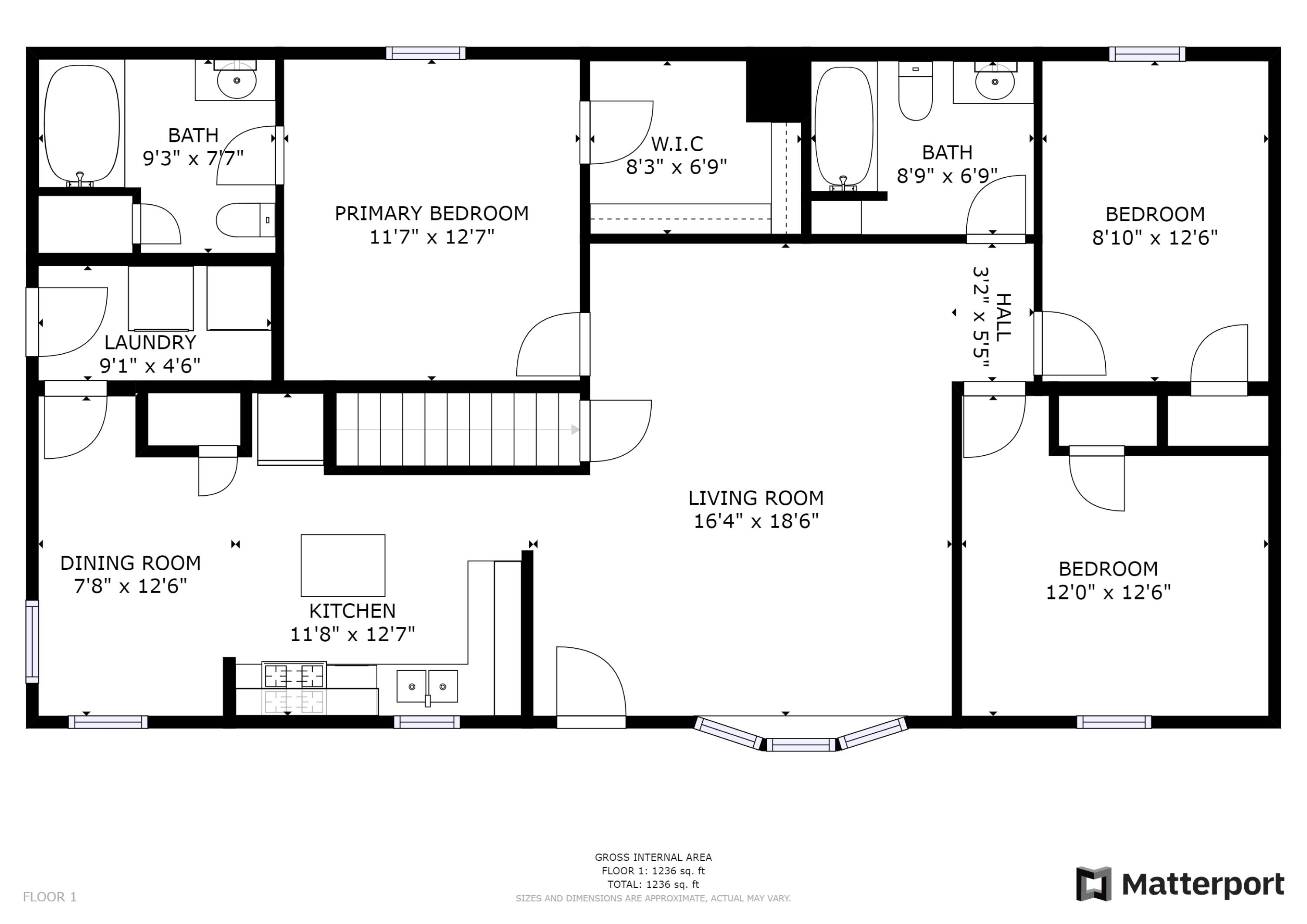 1223 South Shearer Road Gladwin, MI 48624 - Photo 35 of 35 Floor Plan_1223 S Shearer