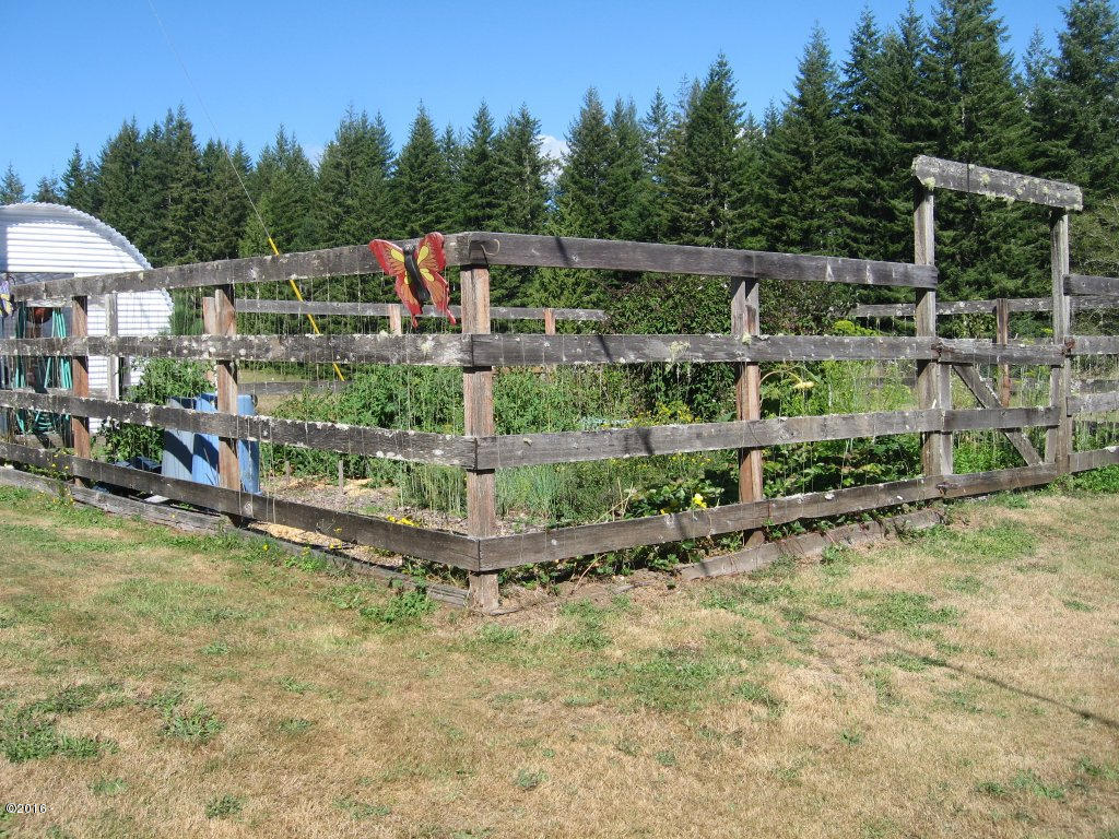 4109 Logsden Road Siletz, OR 97380 - Photo 34 of 40 Fenced garden