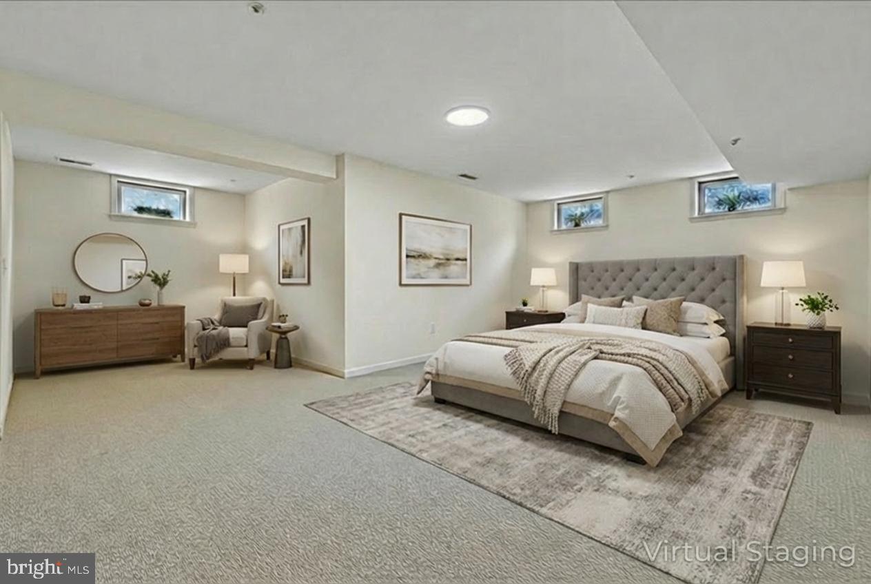 2539 Waterside Drive Frederick, MD 21701 - Photo 40 of 61 Lower level living (virtually staged as bedroom)