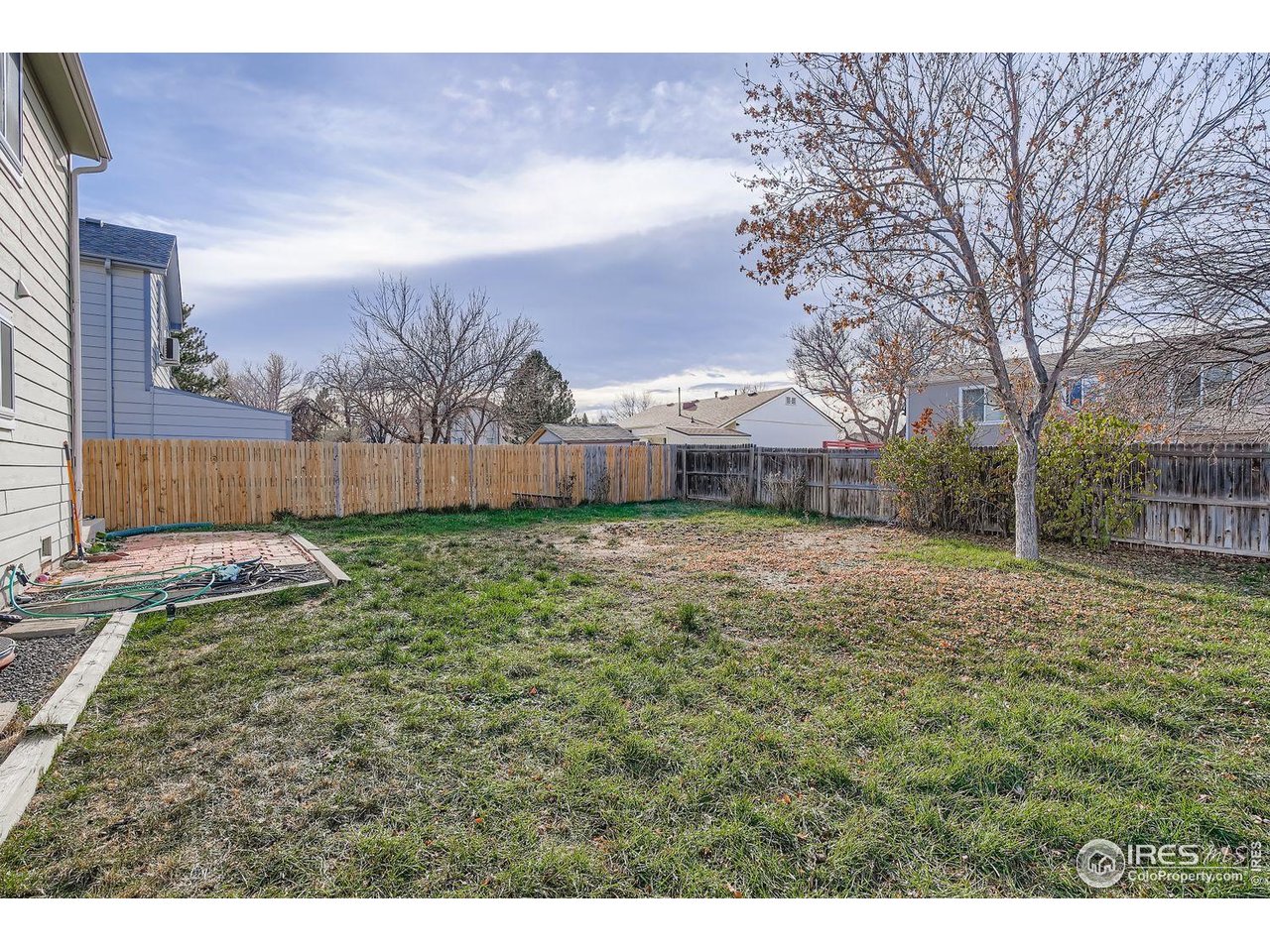 12129 Forest Street Thornton, CO 80241 - Photo 18 of 19 a view of a backyard with a garden