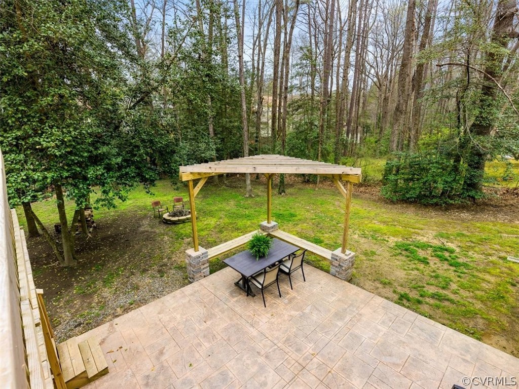 4408 Rabbit Foot Court Chesterfield, VA 23236 - Photo 36 of 36 a view of a swimming pool with a patio