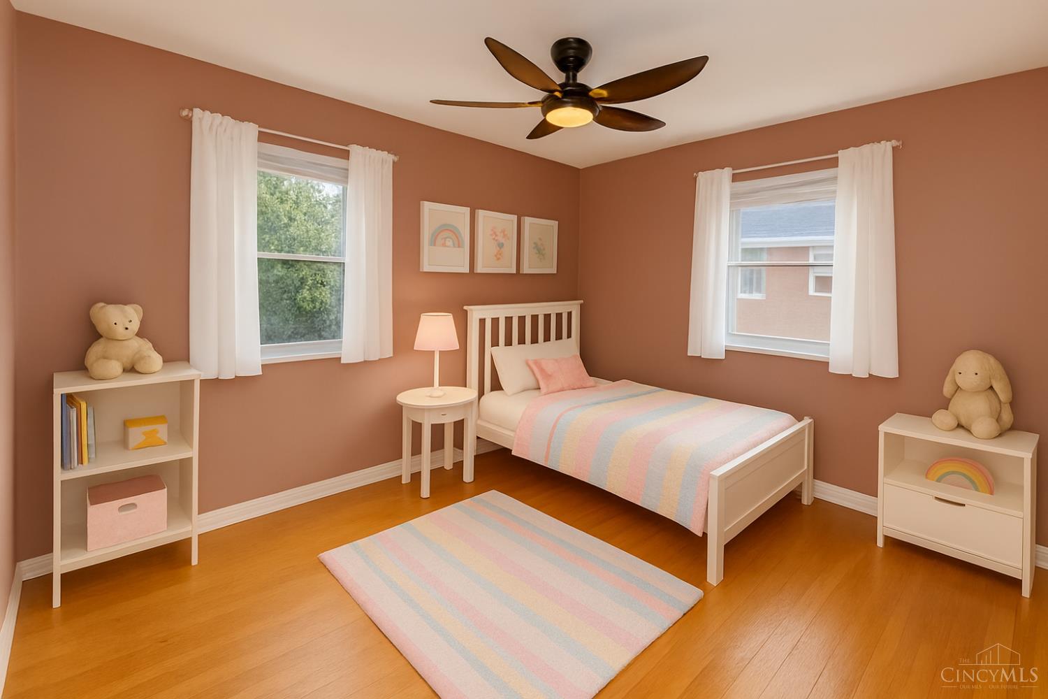 5618 Leumas Road Cincinnati, OH 45239 - Photo 12 of 48 Virtually staged first floor bedroom.