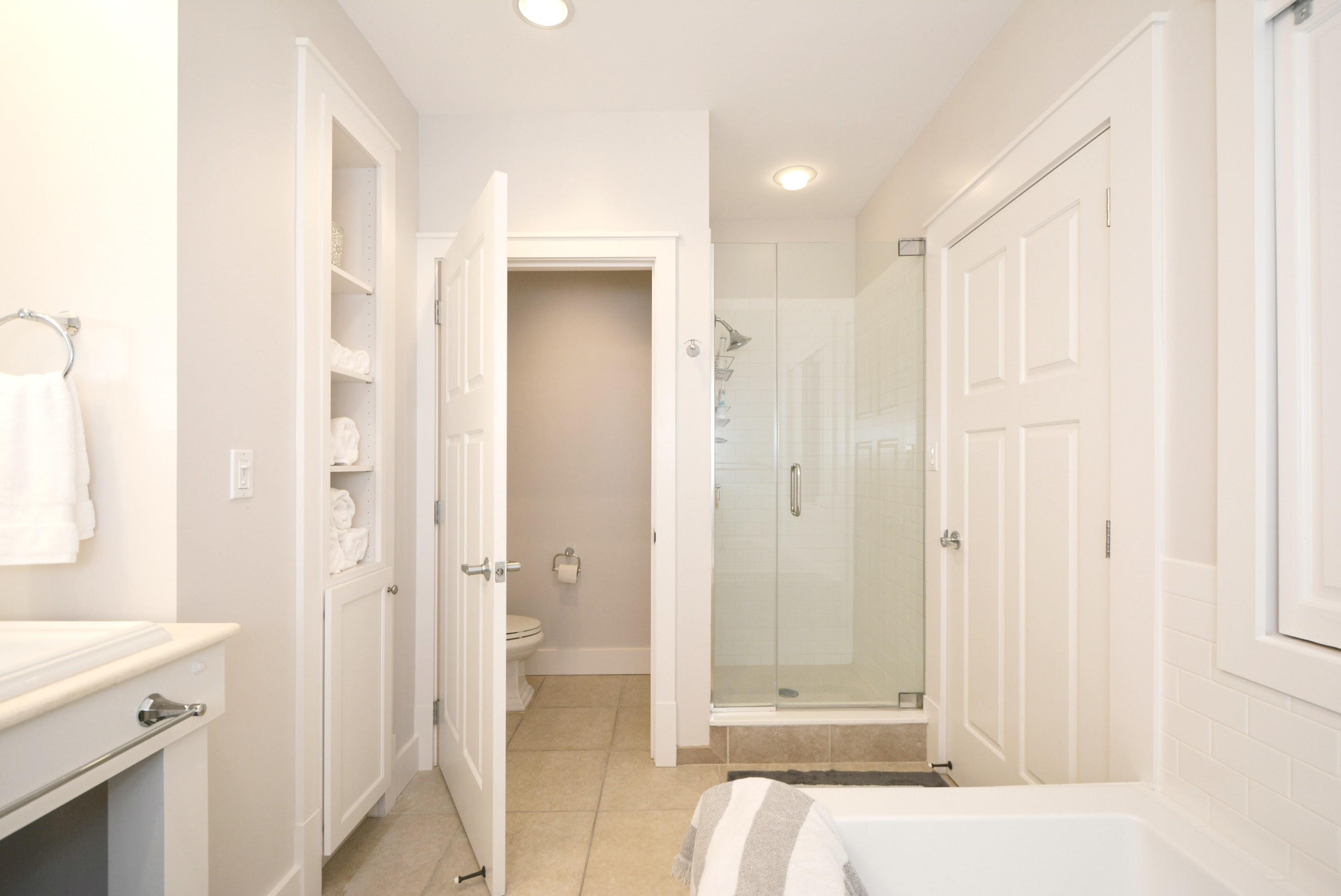 99 Compass Point Way South, Unit 201 Inlet Beach, FL 32461 - Photo 26 of 56 a bathroom with a shower and a sink