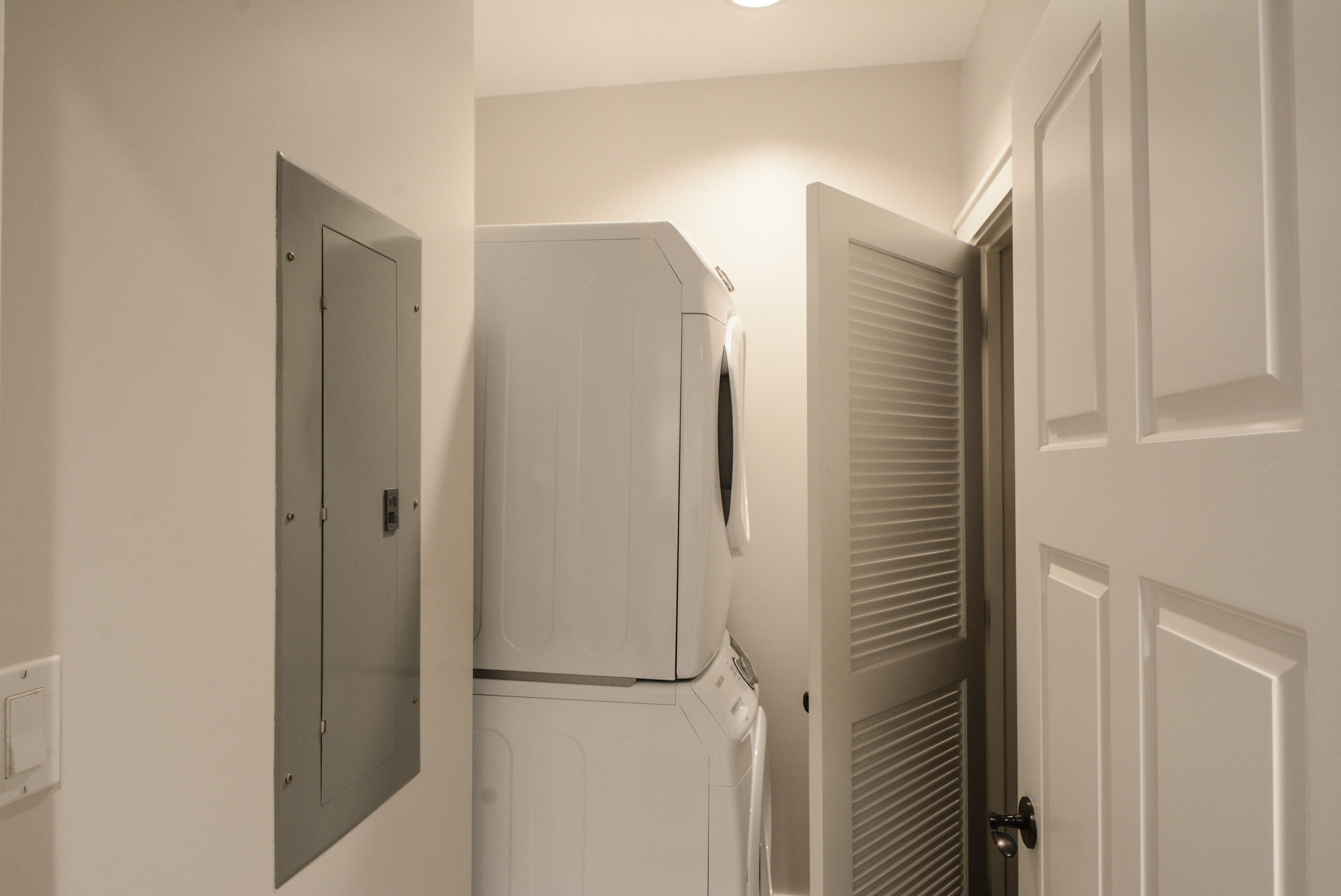 99 Compass Point Way South, Unit 201 Inlet Beach, FL 32461 - Photo 41 of 56 a bathroom with a shower and a glass door