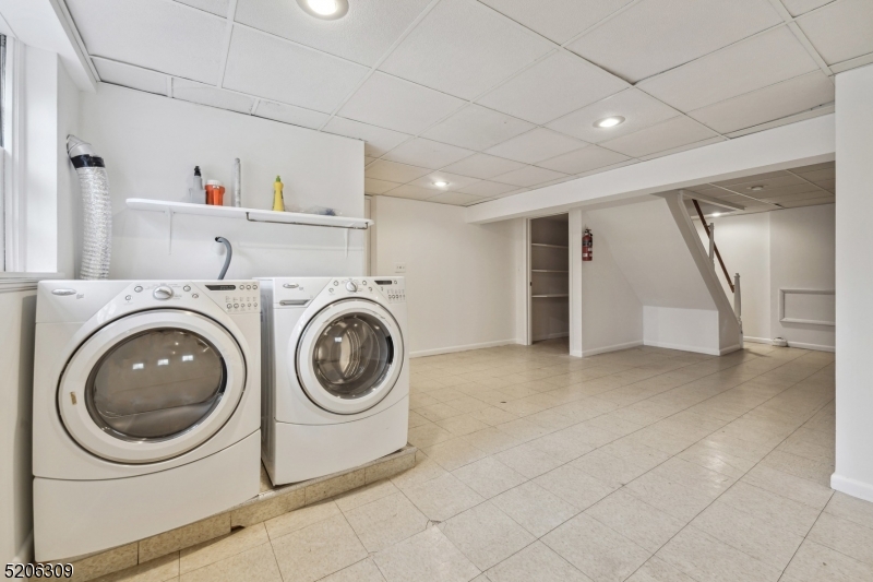 37 Evergreen Road Summit, NJ 07901 - Photo 22 of 28 a view of a storage & utility room with washer and dryer