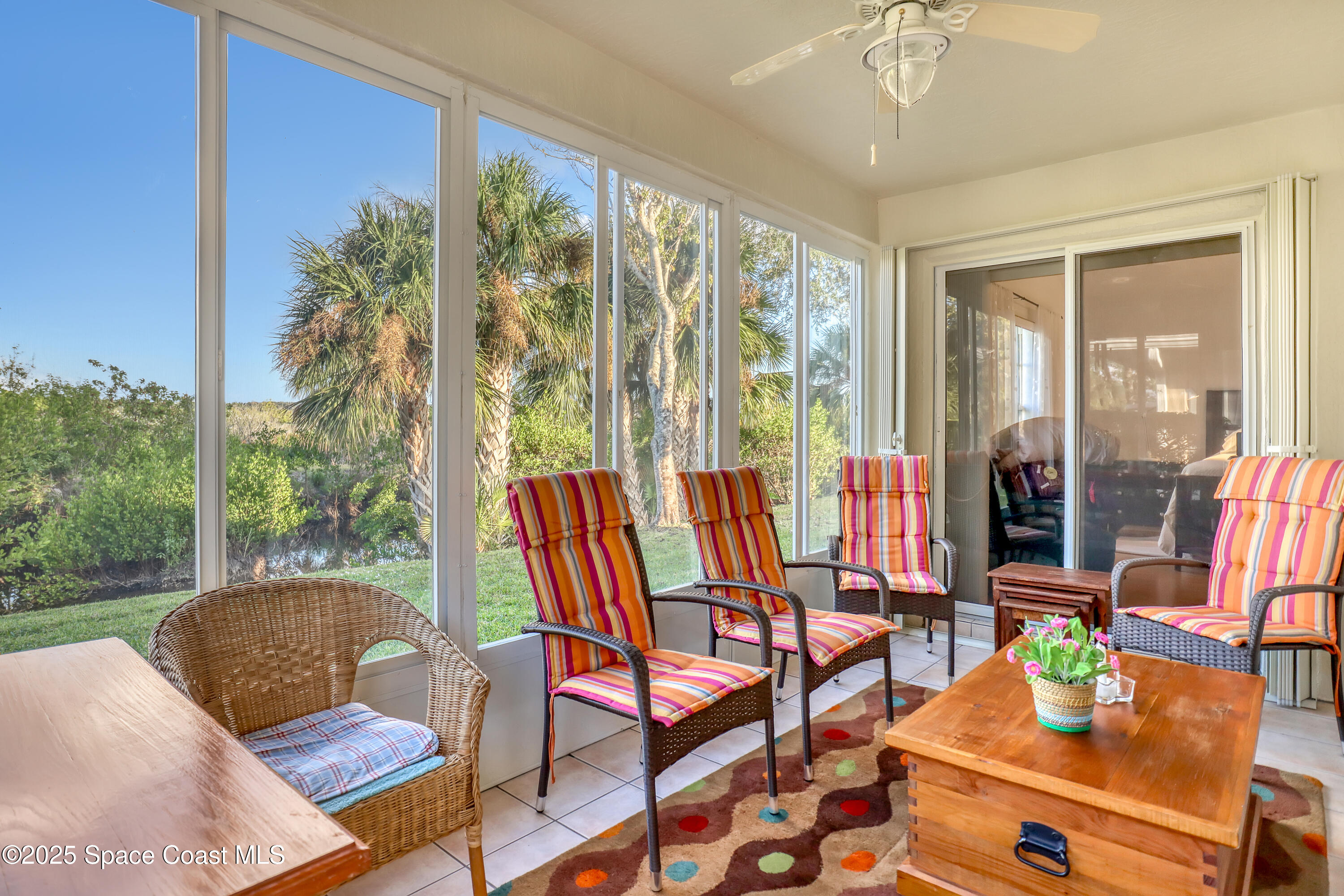 4271 Timothy Drive Merritt Island, FL 32953 - Photo 29 of 49 Screened Porch with Vinyl Windows