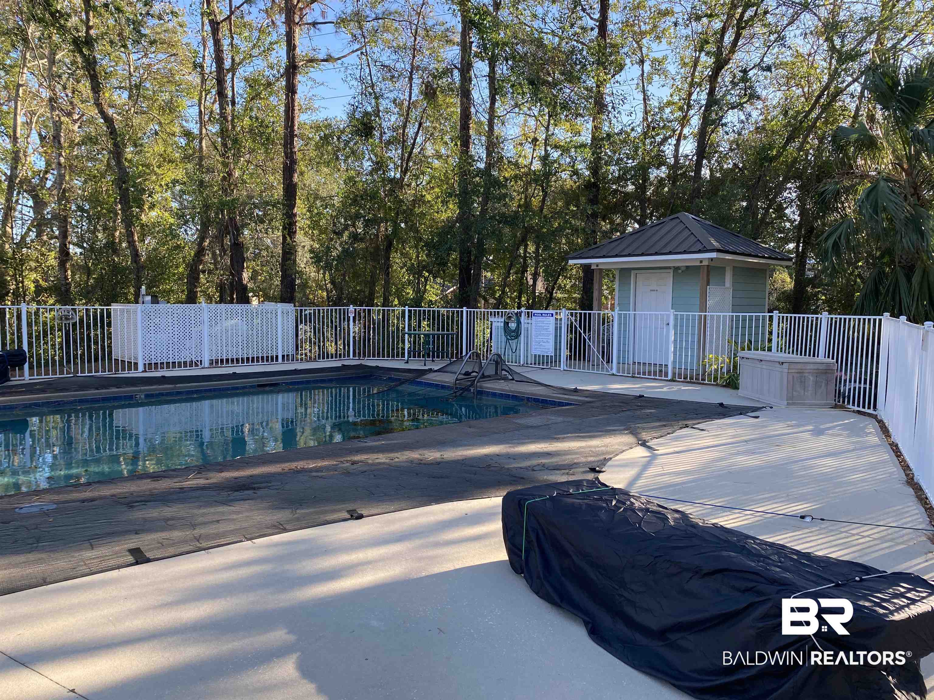 7561 Wenzel Road, Unit A9 Foley, AL 36535 - Photo 28 of 37 Pool & Pool house with ba