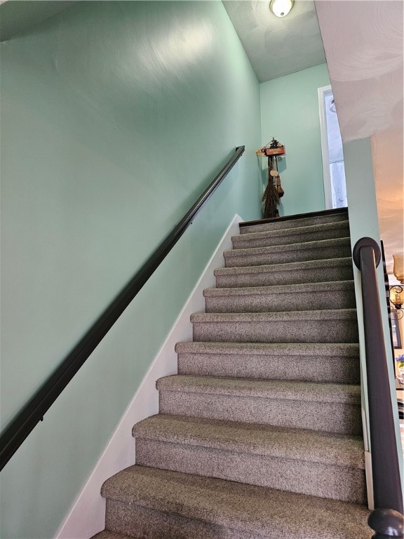 3 Bank Street Cranston, RI 02920 - Photo 19 of 45 stairway to 2nd floor
