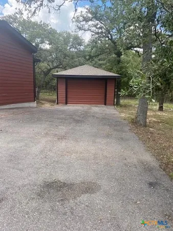 a house with a outdoor space