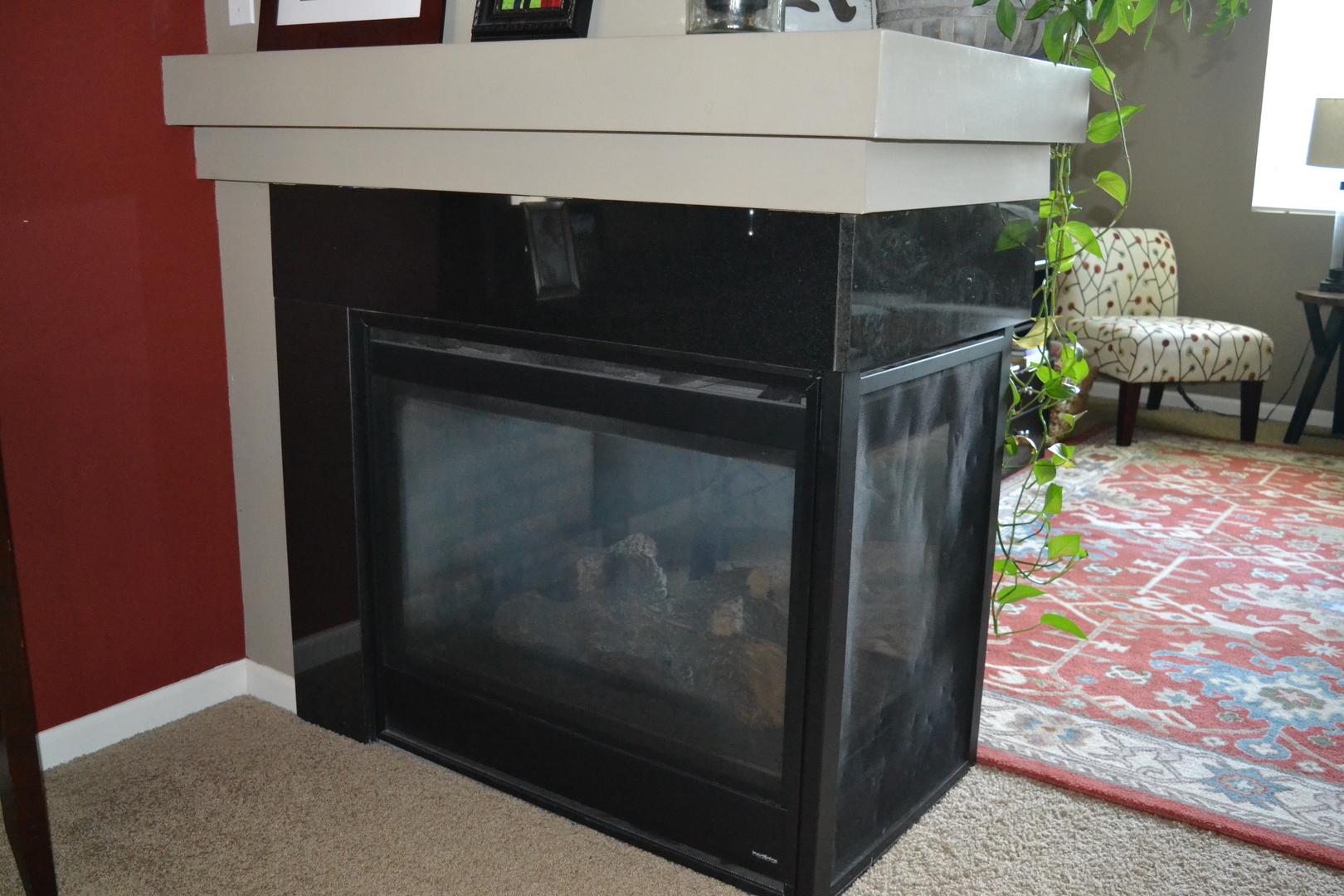 3372 Cameron Drive Elgin, IL 60124 - Photo 5 of 18 a living room with a fireplace