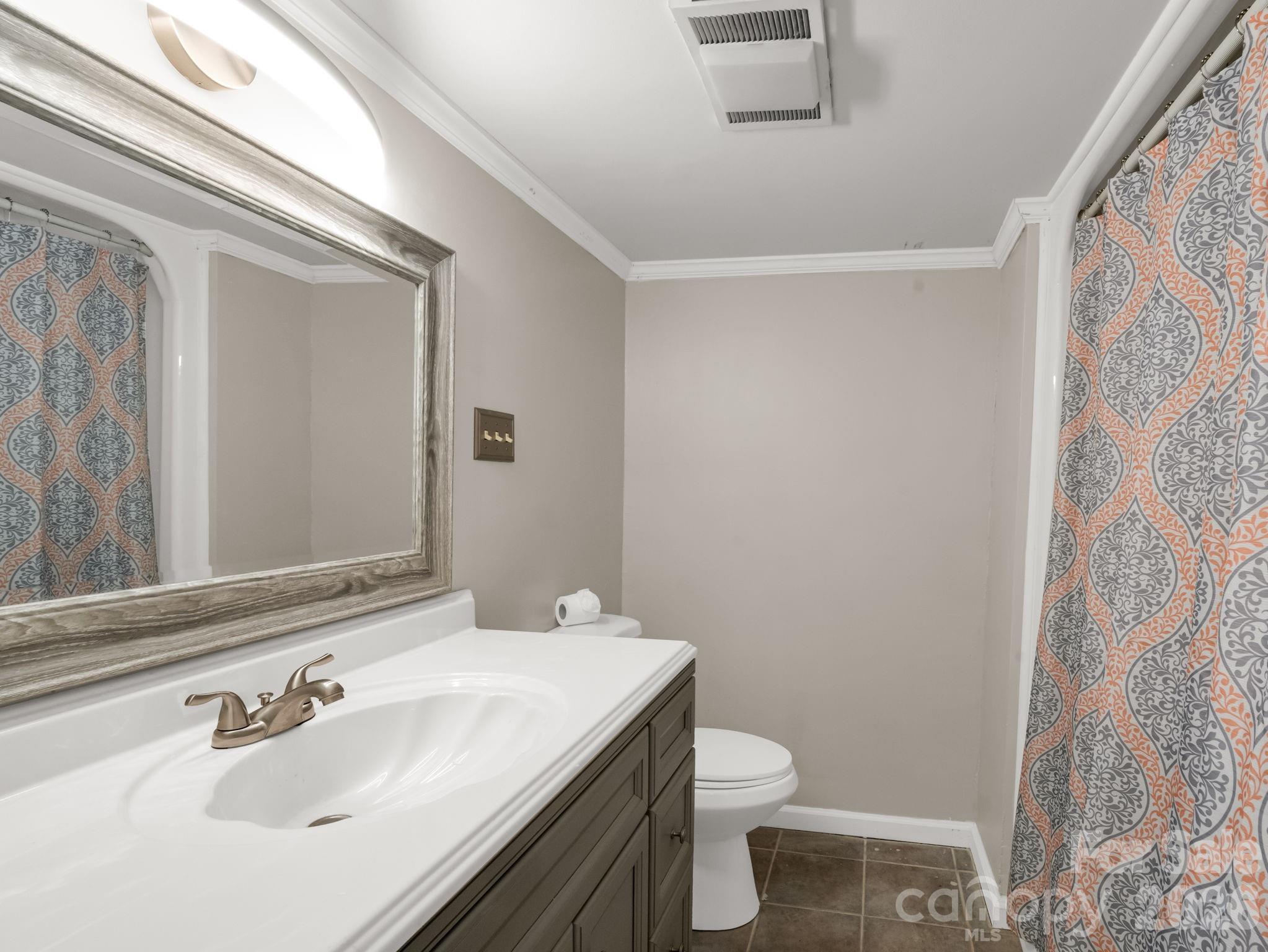 1867 Fruitland Road Hendersonville, NC 28792 - Photo 37 of 45 a bathroom with a sink and a toilet