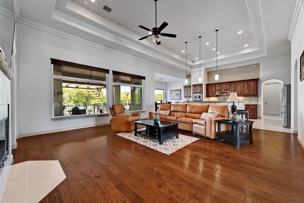 7300 Gilbert Road Manor, TX 78653 - Photo 5 of 40 a living room with furniture and a large window