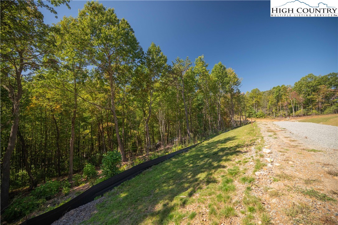 Lot 137 Angelfire Trail Deep Gap, NC 28618 - Photo 7 of 27 a view of a yard with wooden fence