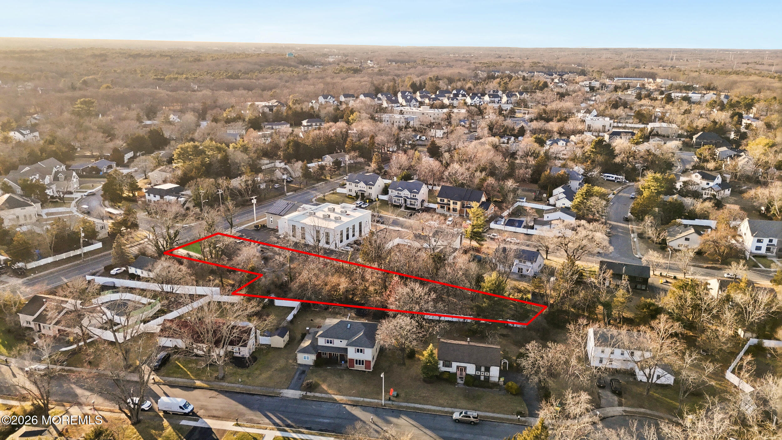 1465 Lanes Mill Road Lakewood, NJ 08701 - Photo 14 of 15 an aerial view of a city