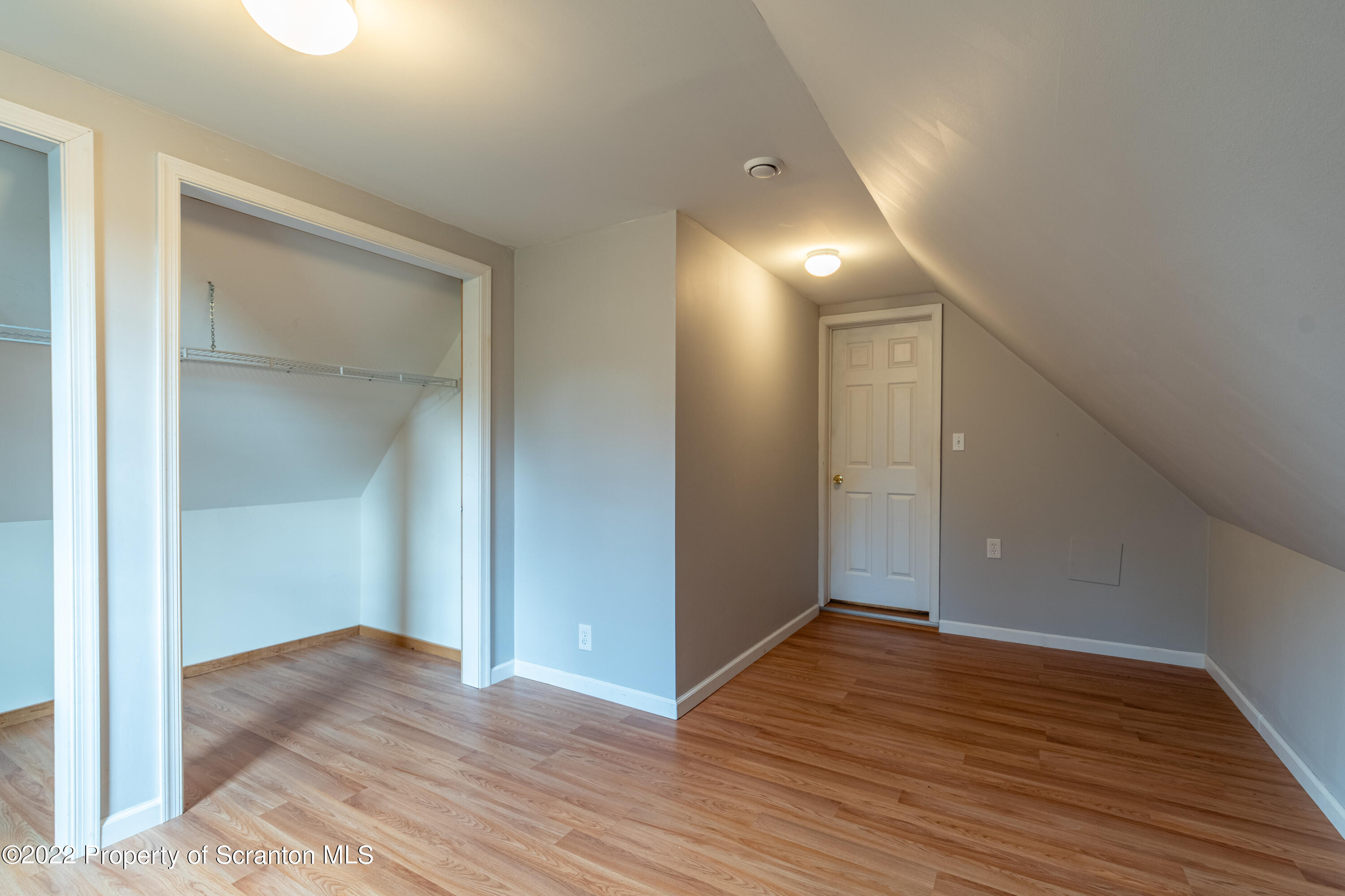 112 Blackberry Lane Duryea, PA 18642 - Photo 16 of 29 wooden floor in an empty room with wooden floor