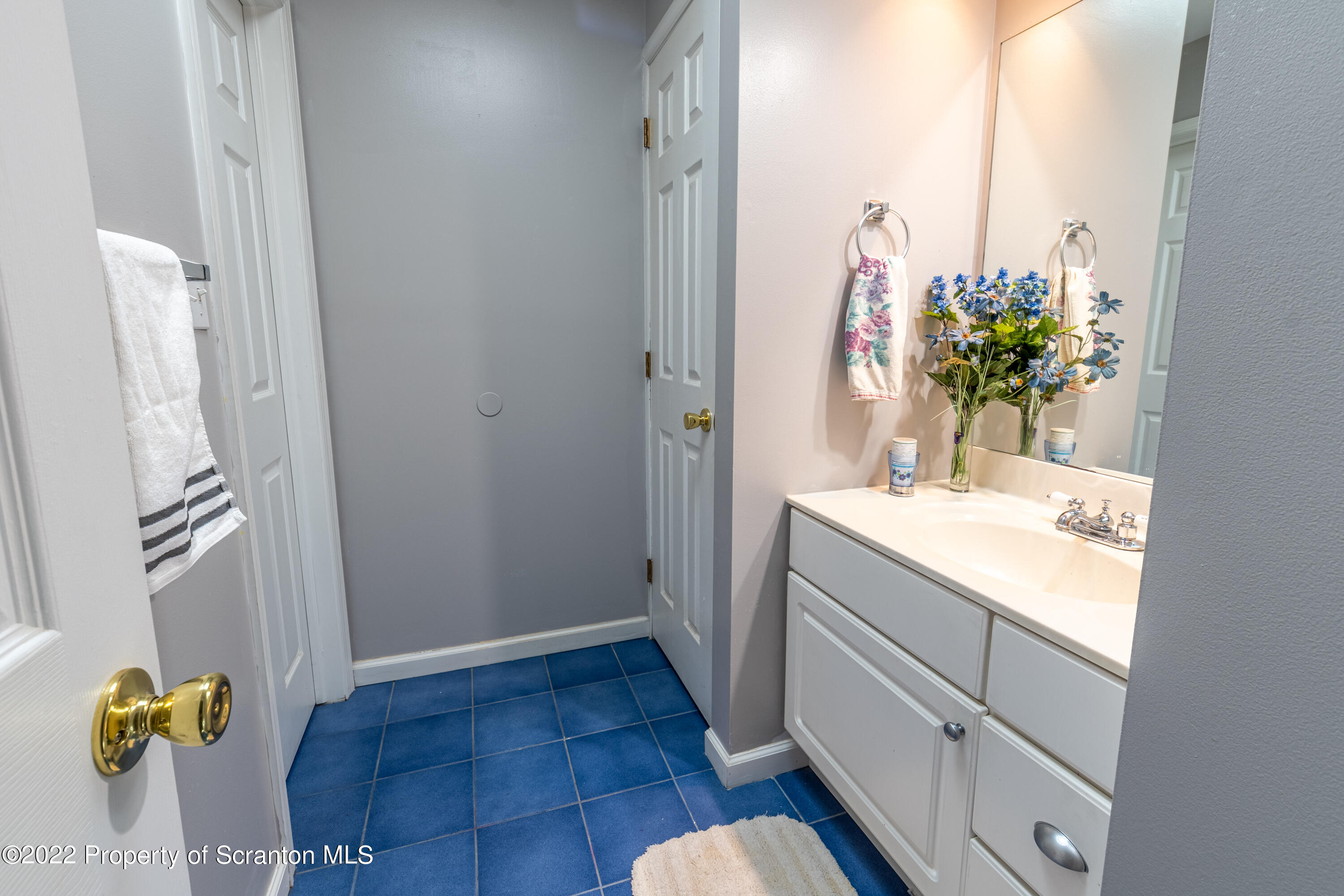112 Blackberry Lane Duryea, PA 18642 - Photo 17 of 29 a bathroom with a sink and a mirror
