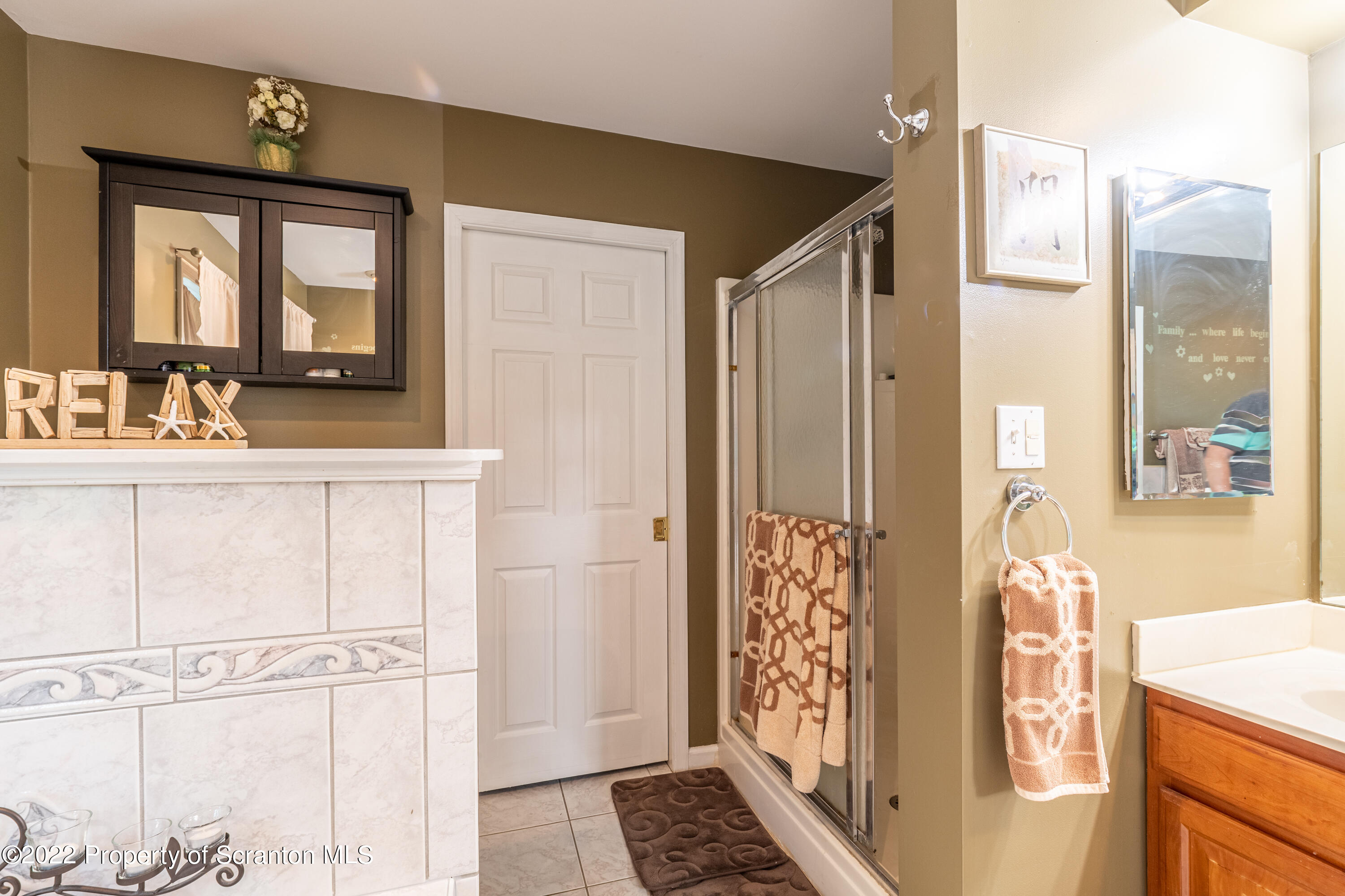 112 Blackberry Lane Duryea, PA 18642 - Photo 22 of 29 a en suite bathroom with a shower