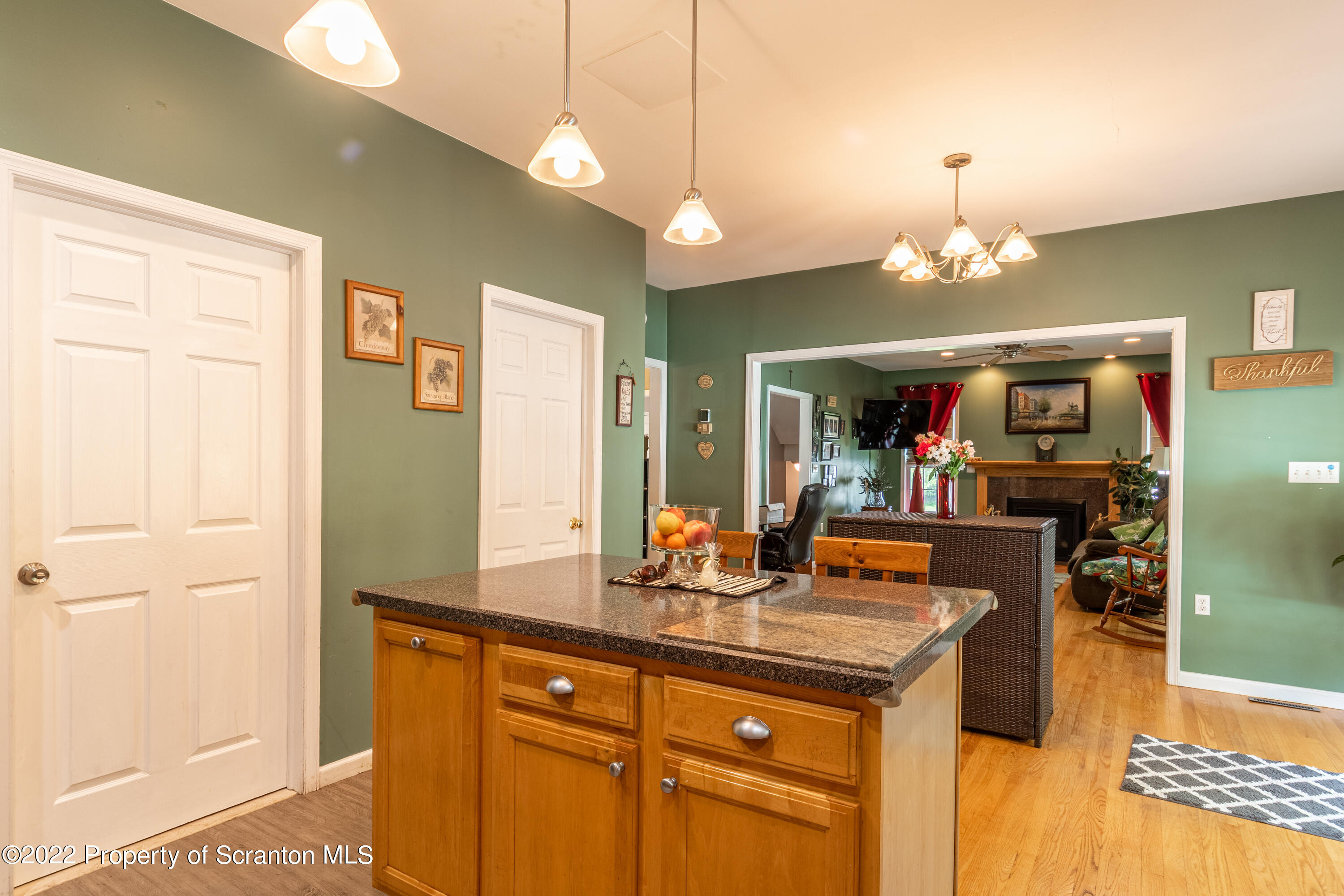 112 Blackberry Lane Duryea, PA 18642 - Photo 9 of 29 a kitchen that has a lot of cabinets and refrigerator