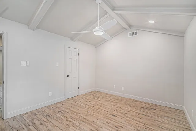 wooden floor in an empty room