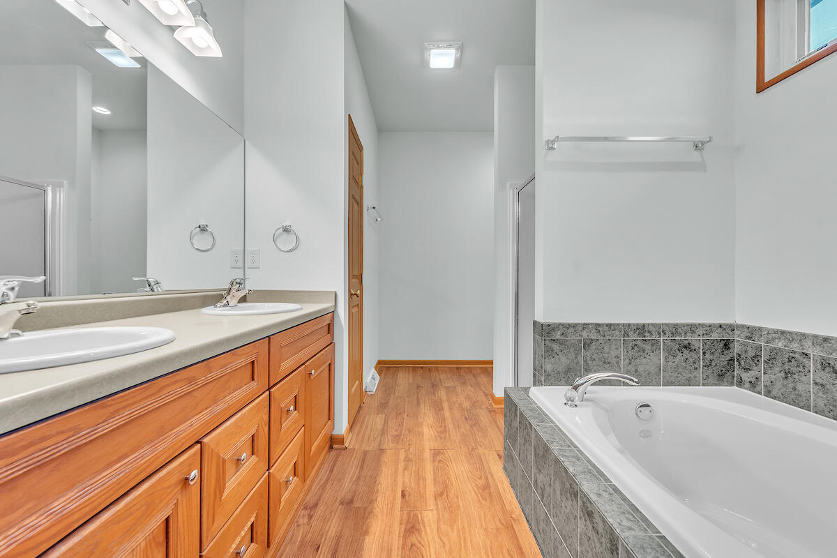 1706 Spring Meadow Lane Mount Pleasant, WI 53406 - Photo 18 of 39 Master bath