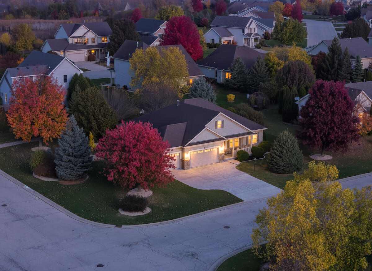 1706 Spring Meadow Lane Mount Pleasant, WI 53406 - Photo 28 of 39 night time shot