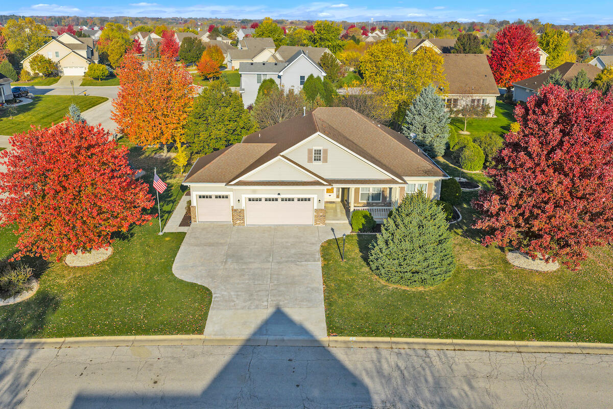 1706 Spring Meadow Lane Mount Pleasant, WI 53406 - Photo 30 of 39 Drone