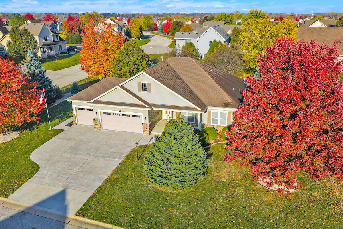 1706 Spring Meadow Lane Mount Pleasant, WI 53406 - Photo 32 of 39 Drone