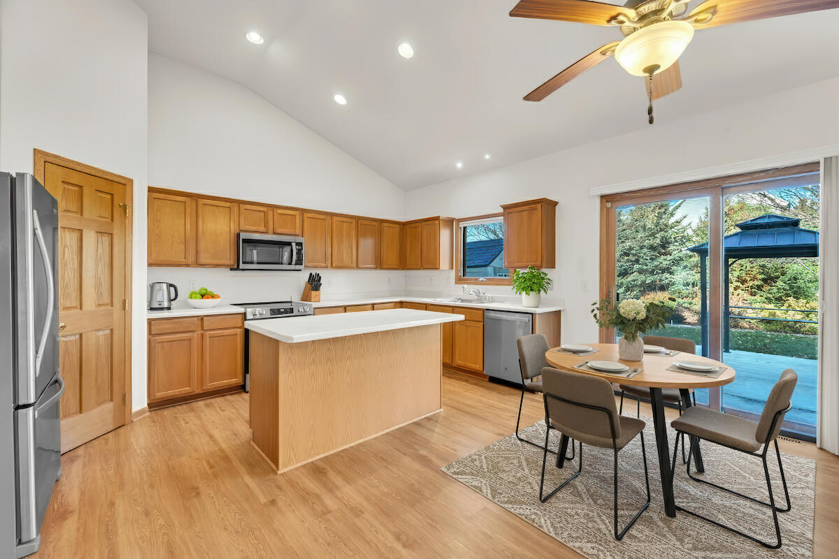 1706 Spring Meadow Lane Mount Pleasant, WI 53406 - Photo 10 of 39 Kitchen virtually staged
