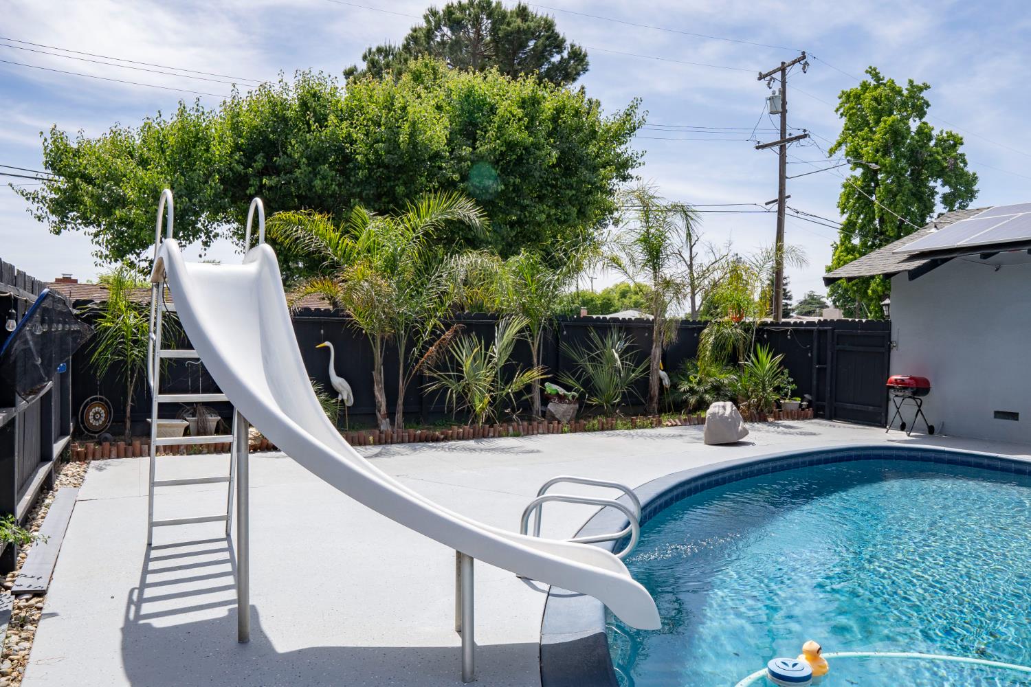 3662 North Angus Street Fresno, CA 93726 - Photo 48 of 67 a view of swimming pool with lounge chair