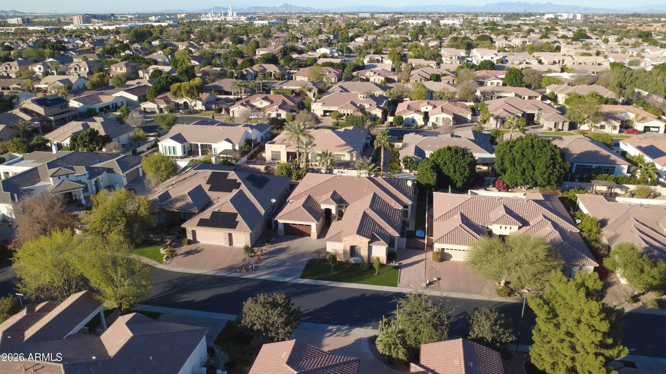 2184 West Weatherby Way Chandler, AZ 85286 - Photo 60 of 60 an aerial view of multiple house