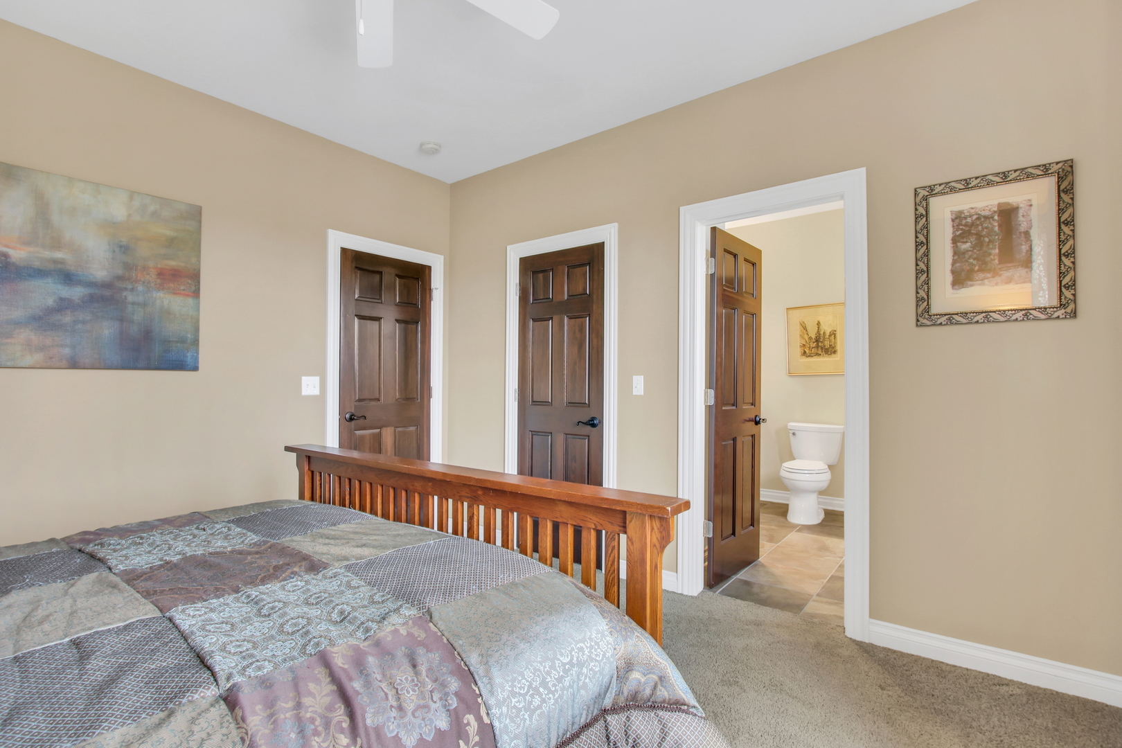 17451 Bridle Trail Road Gurnee, IL 60031 - Photo 108 of 121 a bedroom with a bed and a large window
