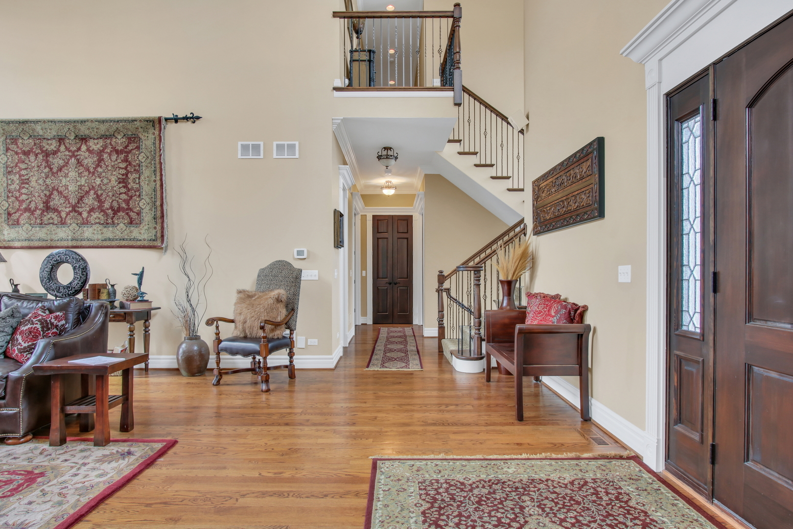 17451 Bridle Trail Road Gurnee, IL 60031 - Photo 17 of 121 a living room with furniture and a table