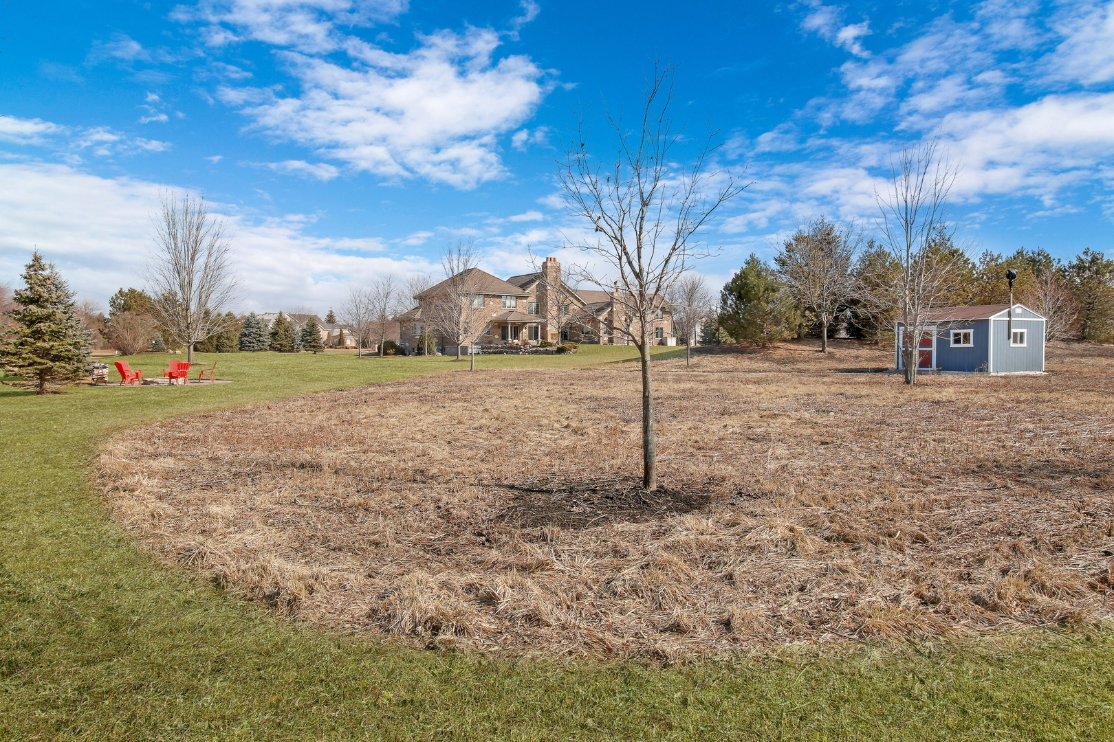 17451 Bridle Trail Road Gurnee, IL 60031 - Photo 59 of 121 a view of a field with a tree in it