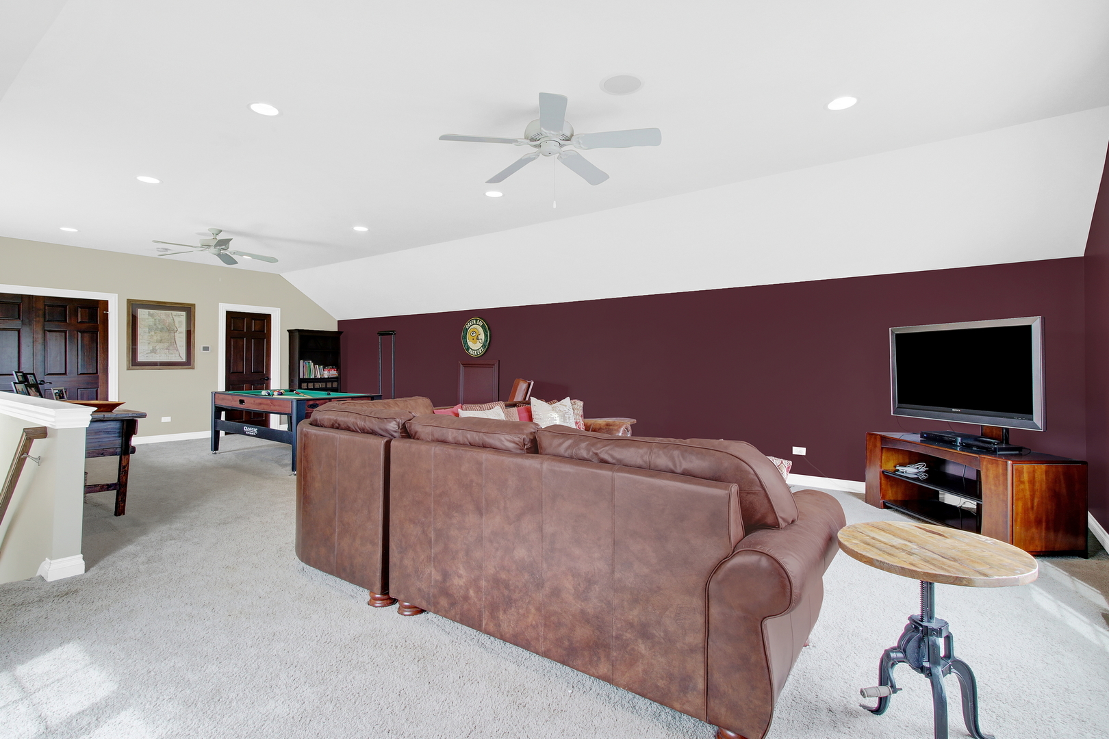 17451 Bridle Trail Road Gurnee, IL 60031 - Photo 89 of 121 a living room with furniture and a flat screen tv