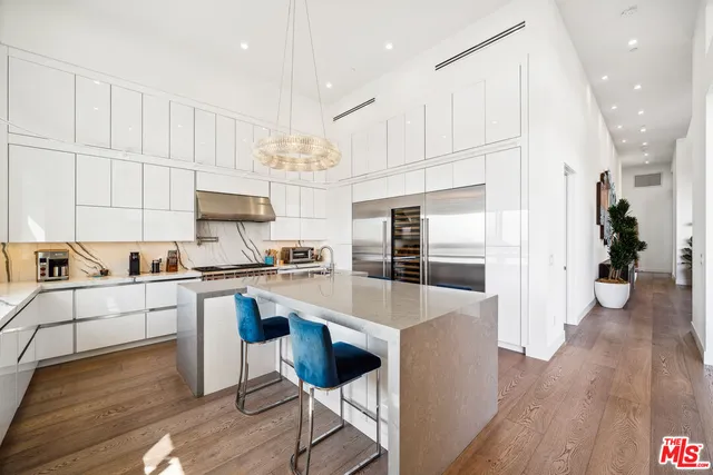 a view of a lake with a mountain