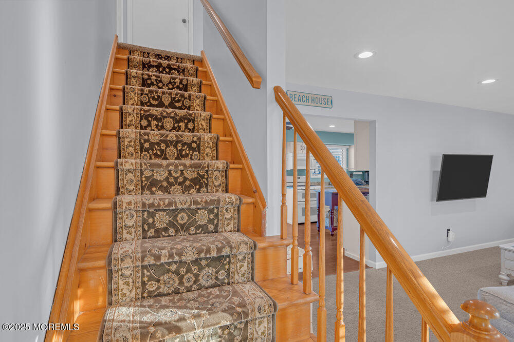 826 Forepeak Drive Forked River, NJ 08731 - Photo 20 of 56 a view of staircase with large window